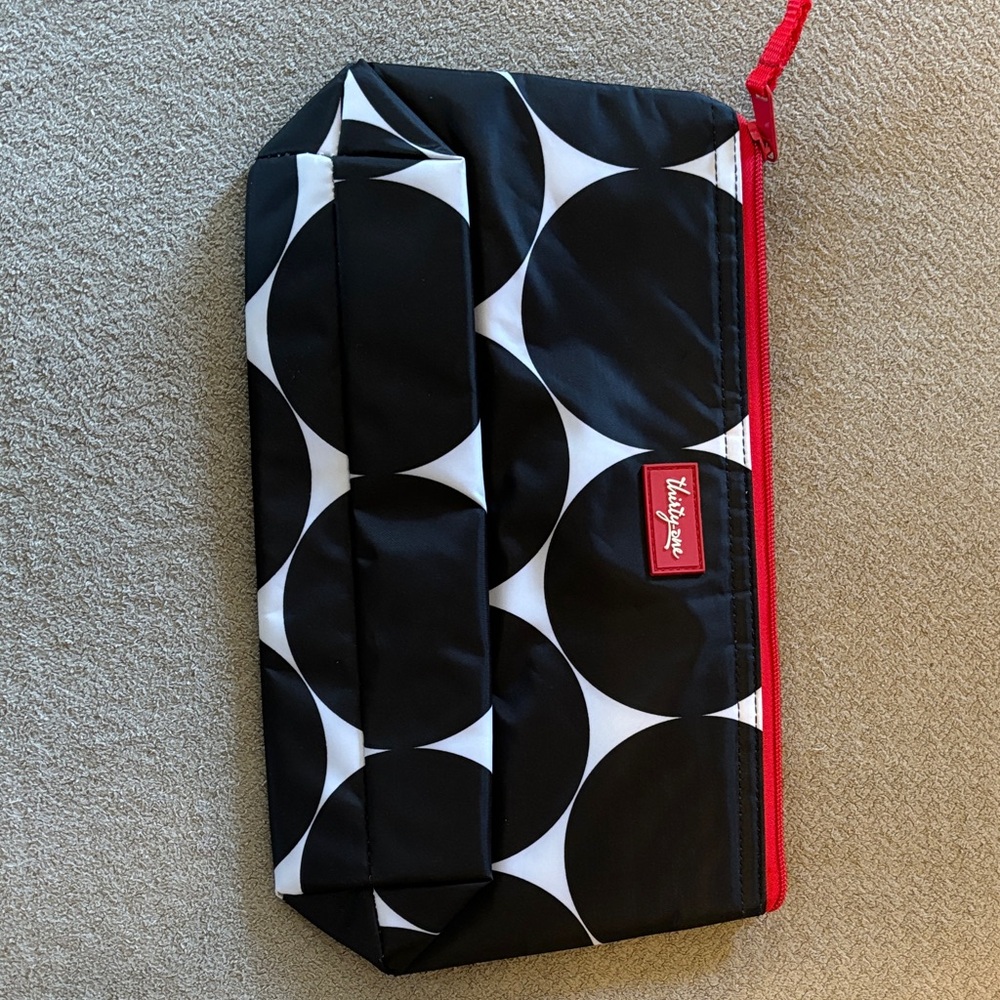 Thirty-One Black and White Makeup Organizer